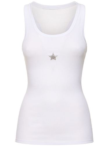 Tank Top De Jersey Con Cristales - STELLA MCCARTNEY - Modalova