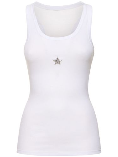 Tanktop Aus Jersey Mit Kristallen - STELLA MCCARTNEY - Modalova