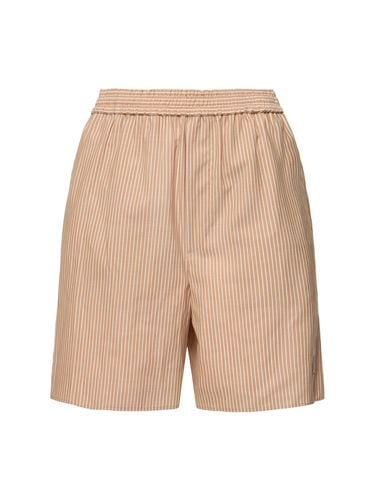 Super Fine Wool Striped Shorts - AURALEE - Modalova