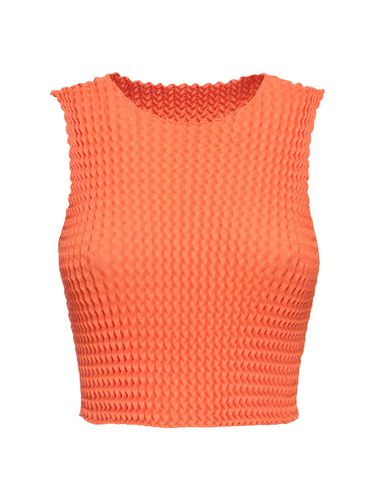 Crop Top Plissé - ISSEY MIYAKE - Modalova