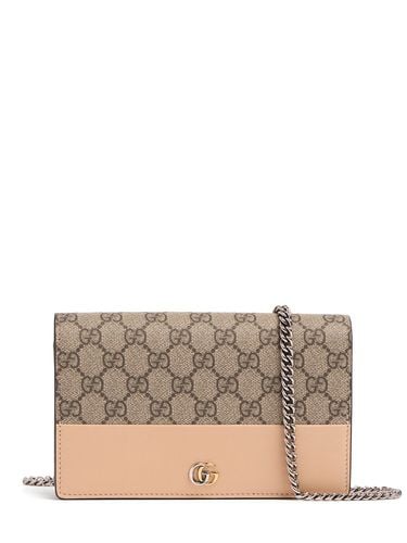 Cartera De Piel - GUCCI - Modalova