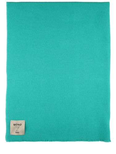 Aqua Green Mono Blanket - HAY - Modalova