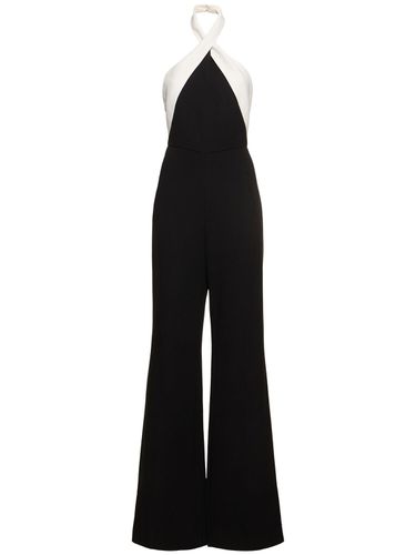 Heavy Cady Halter Neck Jumpsuit - ROLAND MOURET - Modalova