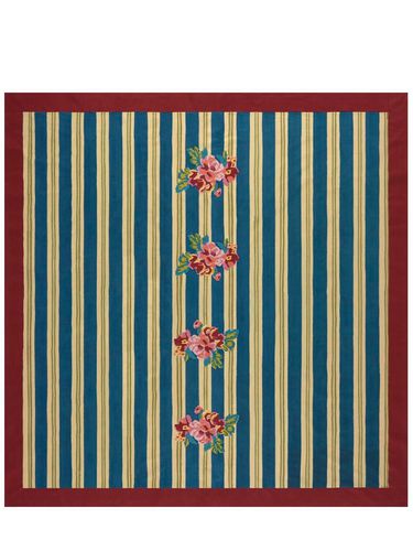 Queen Stripes Bouquet Tablecloth - LISA CORTI - Modalova