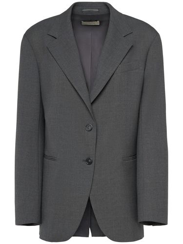 Einreihiger Blazer Aus Wollmischung „baffo“ - SPORTMAX - Modalova