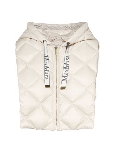 Bufanda De Plumas Impermeable Con Capucha - MAX MARA - Modalova