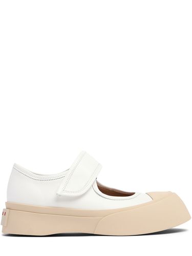 Mm Hohe Mary Jane-loafer Aus Leder „pablo“ - MARNI - Modalova