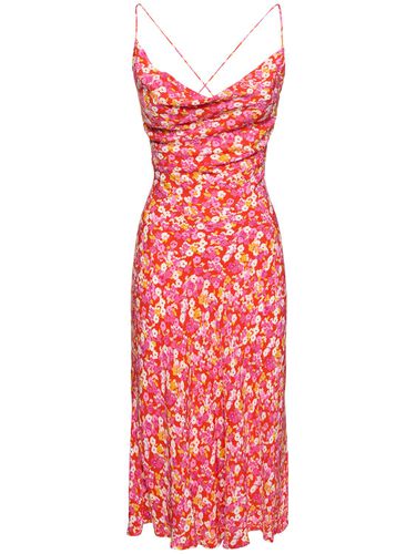 Vestido Midi Con Jacquard - ROTATE - Modalova