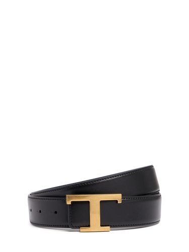 Cm Reversible Logo Leather Belt - TOD'S - Modalova