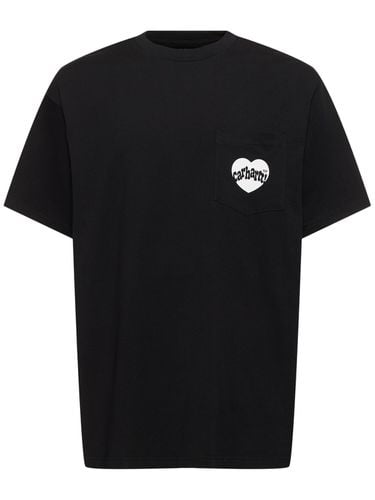 T-shirt Amour In Cotone Con Taschino - CARHARTT WIP - Modalova