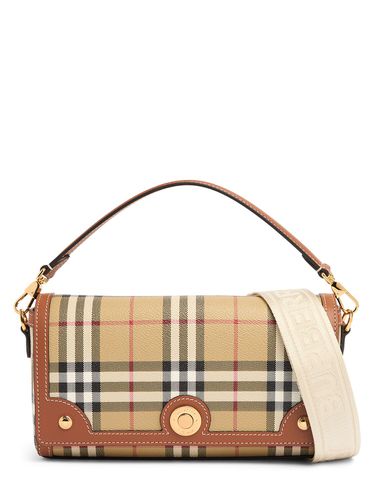 Kleine Schultertasche Aus Canvas „note“ - BURBERRY - Modalova