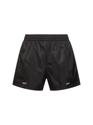 Bañador Shorts De Techno - OFF-WHITE - Modalova