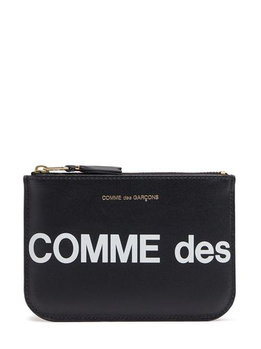 Cartera Huge De Piel Con Logo - COMME DES GARÇONS WALLET - Modalova