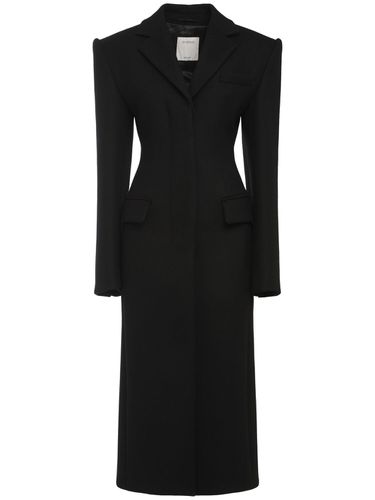 Arabia Fitted Wool & Cashmere Long Coat - SPORTMAX - Modalova