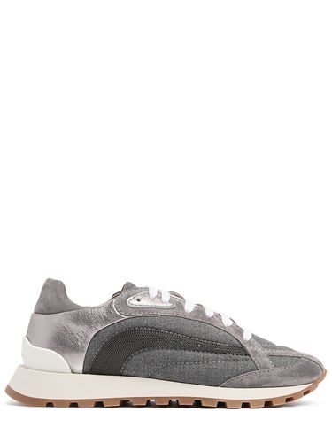 Mm Hohe Sneakers Aus Wolle - BRUNELLO CUCINELLI - Modalova