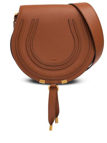 Marcie Grained Leather Crossbody Bag - CHLOÉ - Modalova