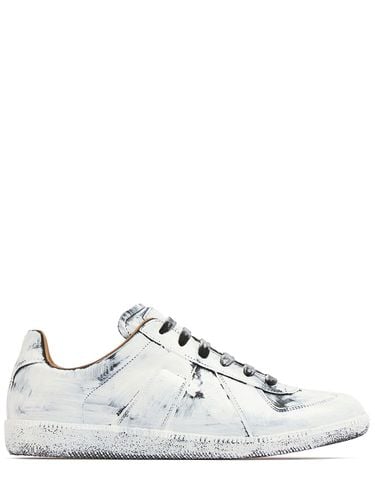 Replica Bianchetto Leather Low Sneakers - MAISON MARGIELA - Modalova