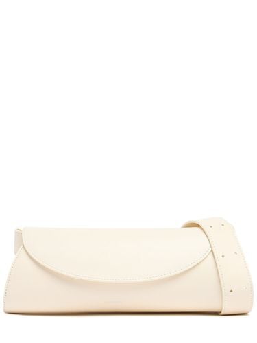 Small Cannolo Leather Shoulder Bag - JIL SANDER - Modalova