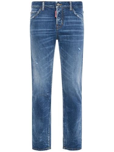 Cool Girl Low Rise Straight Jeans - DSQUARED2 - Modalova