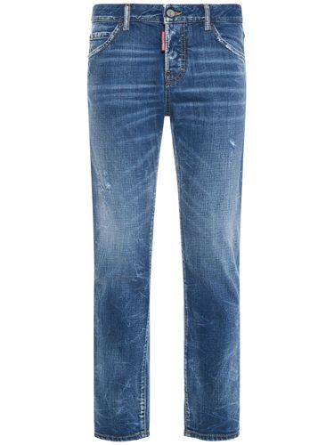 Jeans Dritti Vita Bassa Cool Girl - DSQUARED2 - Modalova