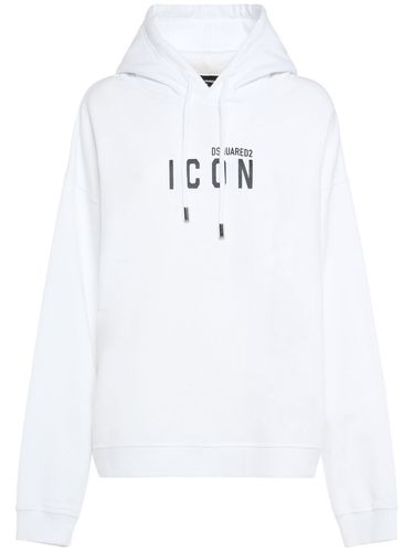 Icon Relaxed Fit Sweatshirt Hoodie - DSQUARED2 - Modalova