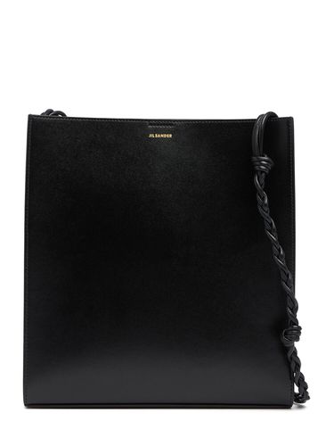 Medium Tangle Leather Shoulder Bag - JIL SANDER - Modalova