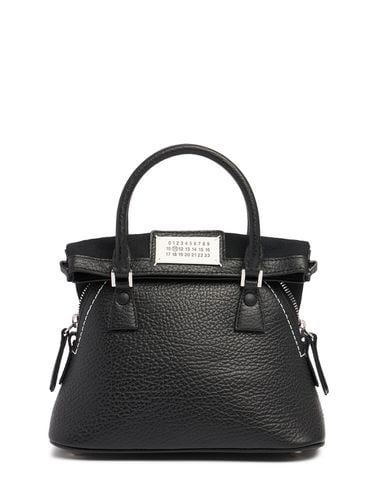 Ac Micro Grained Leather Top Handle Bag - MAISON MARGIELA - Modalova