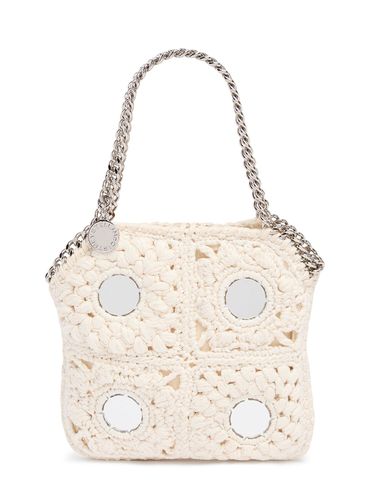 Bolso De Hombro Mini Crochet Con Espejos - STELLA MCCARTNEY - Modalova