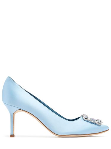 Mm Hangisi Satin Pumps - MANOLO BLAHNIK - Modalova