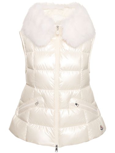 Anse Laminated Nylon Down Vest - MONCLER - Modalova