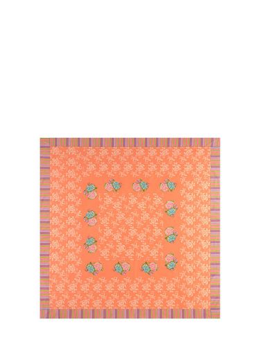 Kandem Queen Peach Cotton Tablecloth - LISA CORTI - Modalova