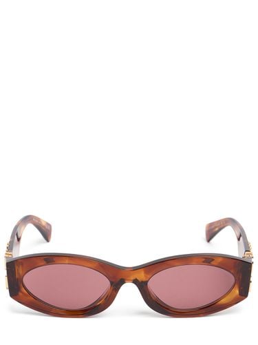 Round Acetate Sunglasses - MIU MIU - Modalova