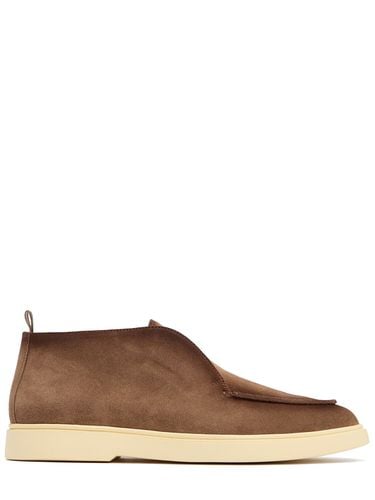 Bone Suede Loafers - OFFICINE CREATIVE - Modalova