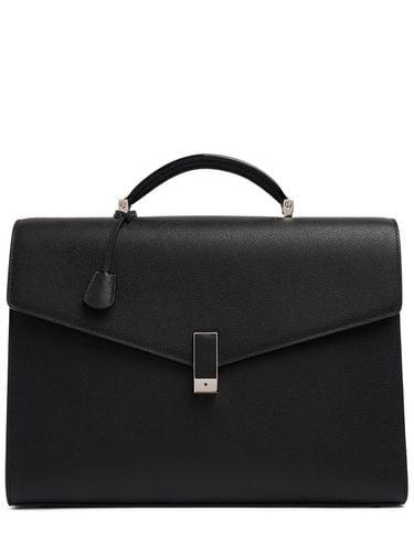 Iside Leather Briefcase - VALEXTRA - Modalova