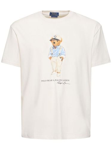 T-shirt Mit Bärendruck - POLO RALPH LAUREN - Modalova