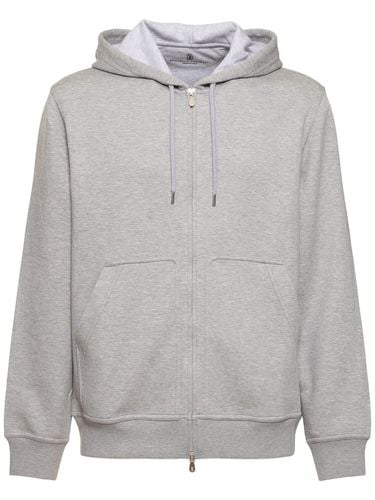 Leisure Zipped Sweatshirt - BRUNELLO CUCINELLI - Modalova