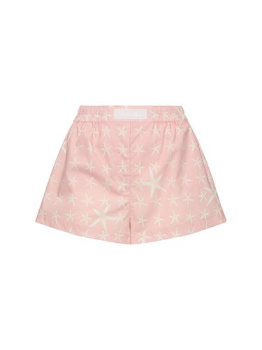 Bedruckte Baumwollshorts - VERSACE - Modalova