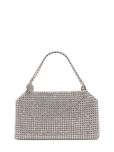 Mesh-clutch Mit Kristallverzierung - STELLA MCCARTNEY - Modalova