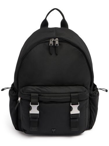 Adc Zipped Bomber Backpack - AMI PARIS - Modalova