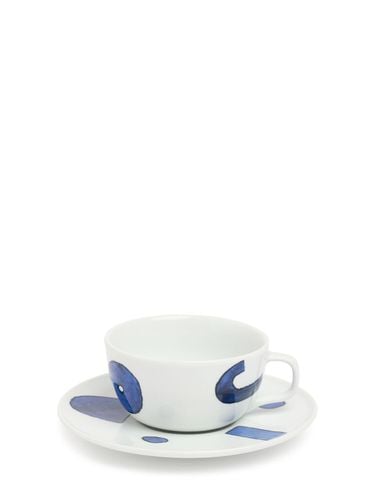 Set: 4 Espressotassen Und Untertassen „dafne“ - ALESSI - Modalova