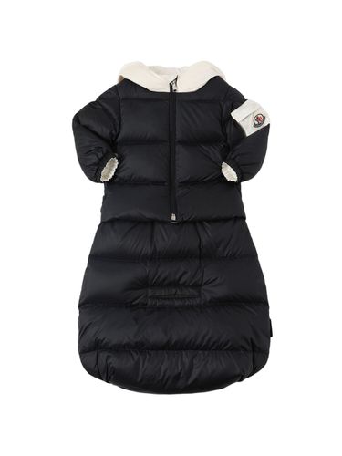 Saco De Dormir De Plumas De Nylon - MONCLER - Modalova