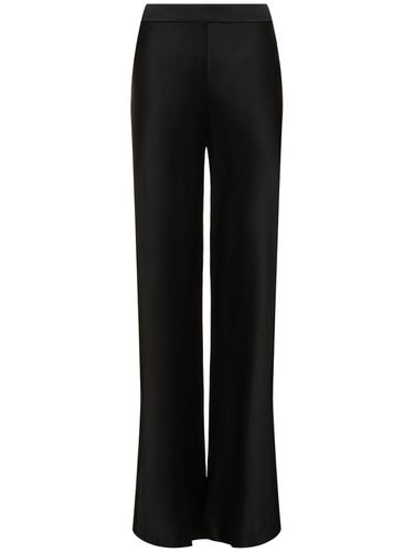 Ausgestellte Hose Aus Satin - ALBERTA FERRETTI - Modalova