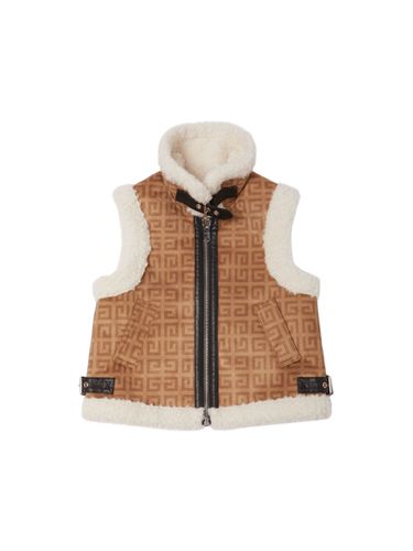 Chaleco De Shearling Sintético - GIVENCHY - Modalova