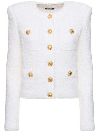 Chaqueta De Algodón - BALMAIN - Modalova