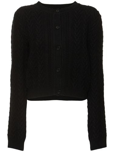 Cardigan Aus Woll/kaschmirstrick - ALBERTA FERRETTI - Modalova