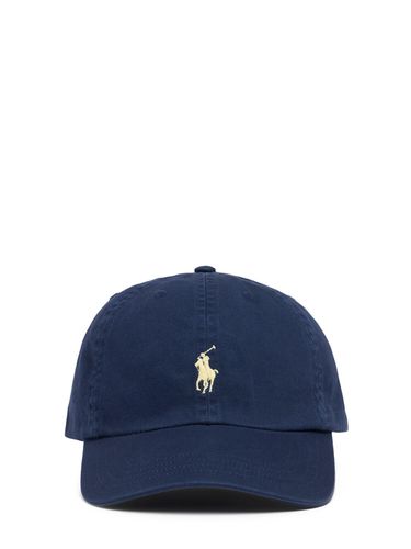 Gorra De Baseball De Gabardina De Algodón - POLO RALPH LAUREN - Modalova