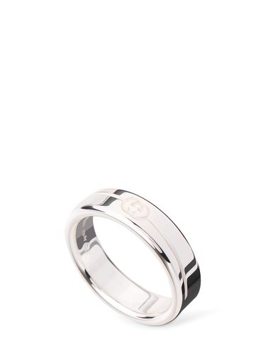 Anillo De Plata Esterlina - GUCCI - Modalova