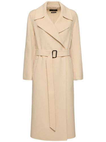 Manu Belted Wool Midi Coat - WEEKEND MAX MARA - Modalova