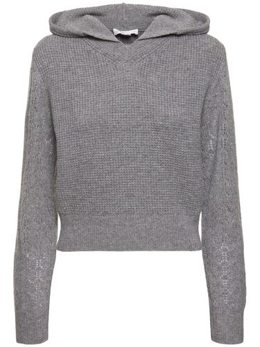 Pullover Aus Wollstrick Mit Kapuze - VICTORIA BECKHAM - Modalova