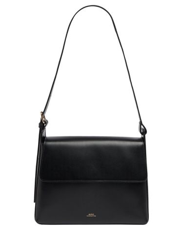 Sac Virginie Flap Leather Shoulder Bag - A.P.C. - Modalova